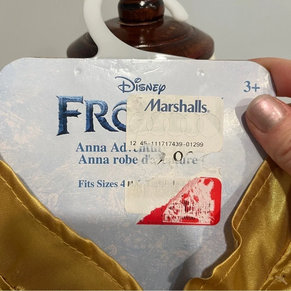 Frozen Anna Princess Dress Fits Youth 3+‎ to 5